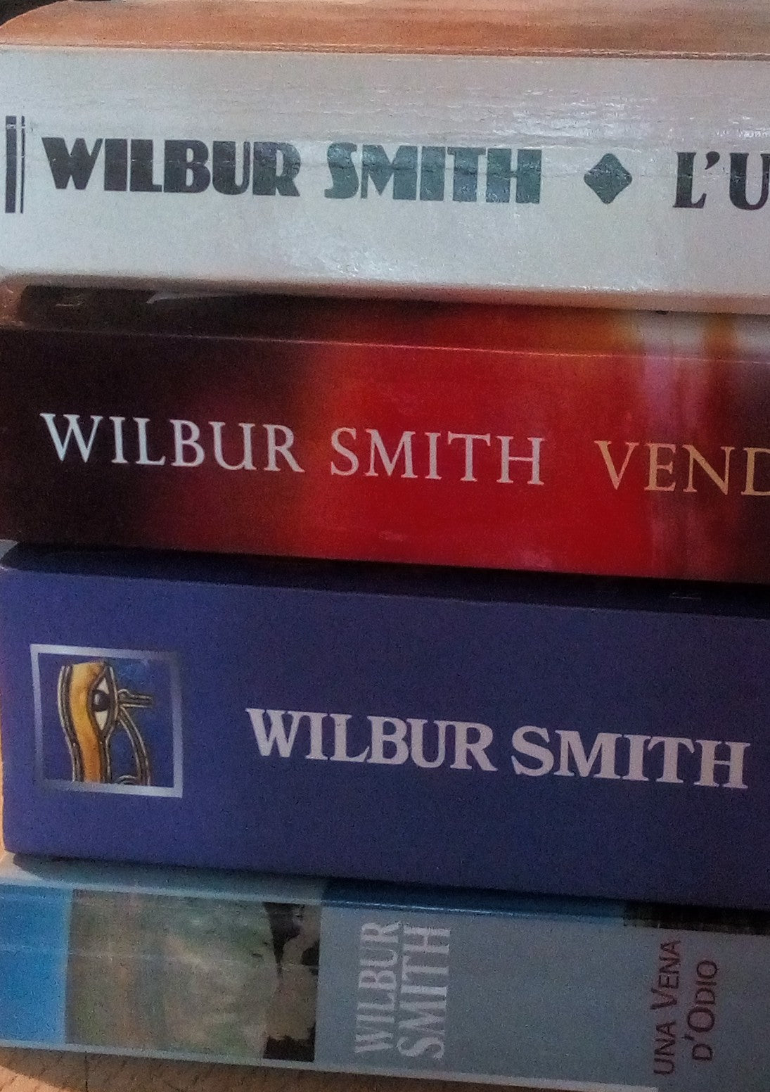 Lotto 4 romanzi di Wilbur Smith, TEA