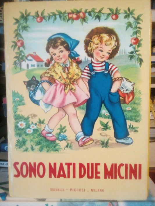 Sono nati due micini - illustrazioni Franzoni . Piccoli Milano