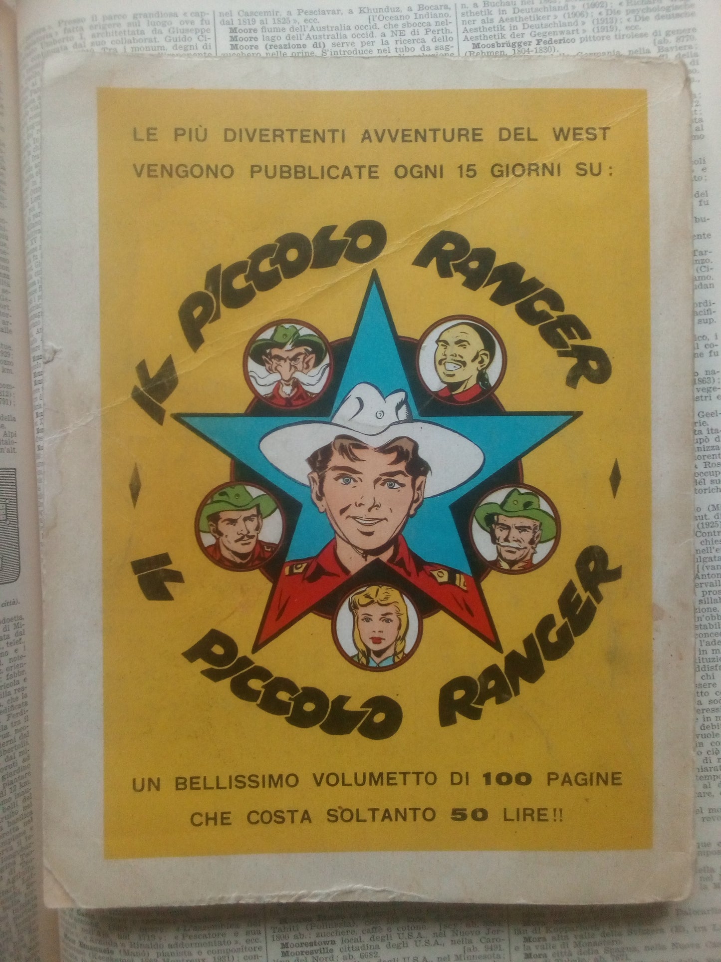 Tex spillato n. 18 Dodgecity - 200 lire Il piccolo Ranger - originale