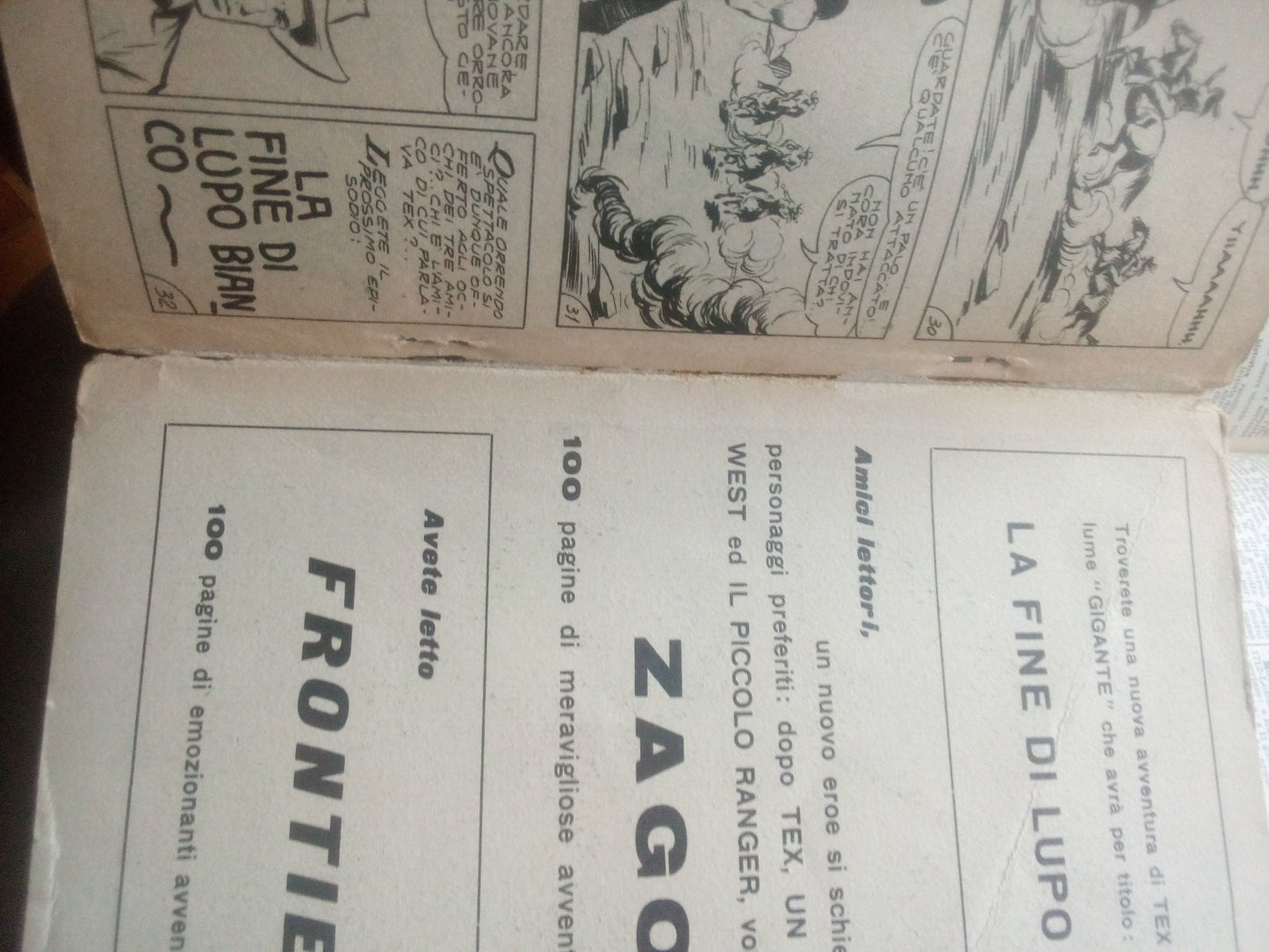 Tex spillato n. 18 Dodgecity - 200 lire Il piccolo Ranger - originale