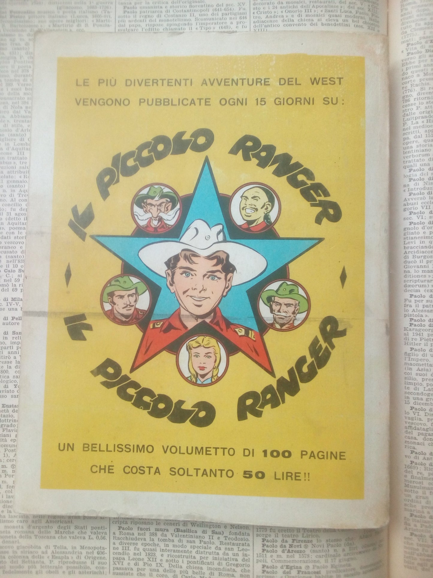 Tex spillato n. 19, aut. 478, ed. Araldo La fine di Lupo bianco