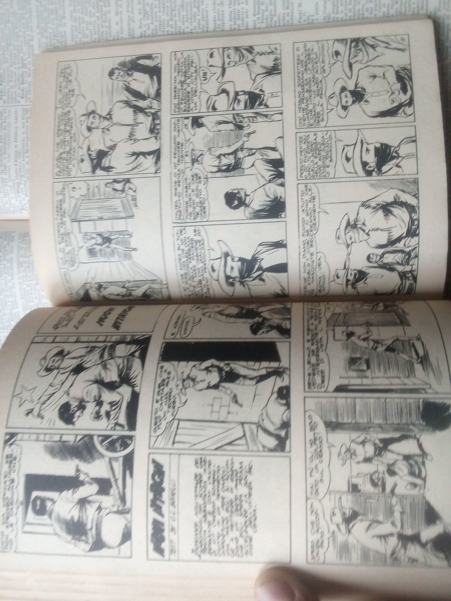 Tex spillato n. 19, aut. 478, ed. Araldo La fine di Lupo bianco