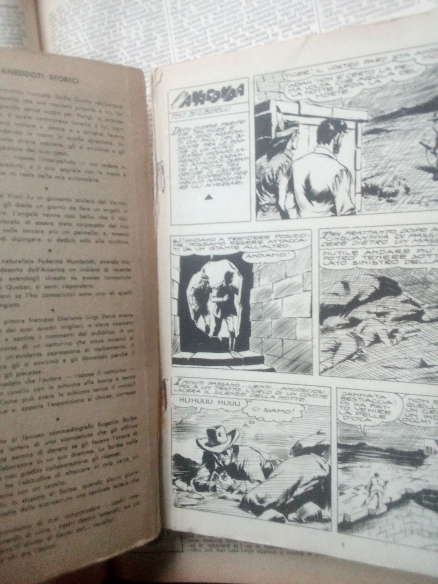 Tex spillato n. 27 - Assedio al posto n. 6 - Lire 200,  aut. 5626 - Araldo