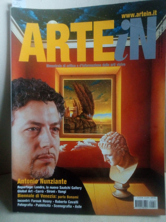 Rivista Artein / Bimestrale di critica e d'informazione delle arti visive. 2003 n. 85 - Antonio Nunziante, Biennale di Venezia