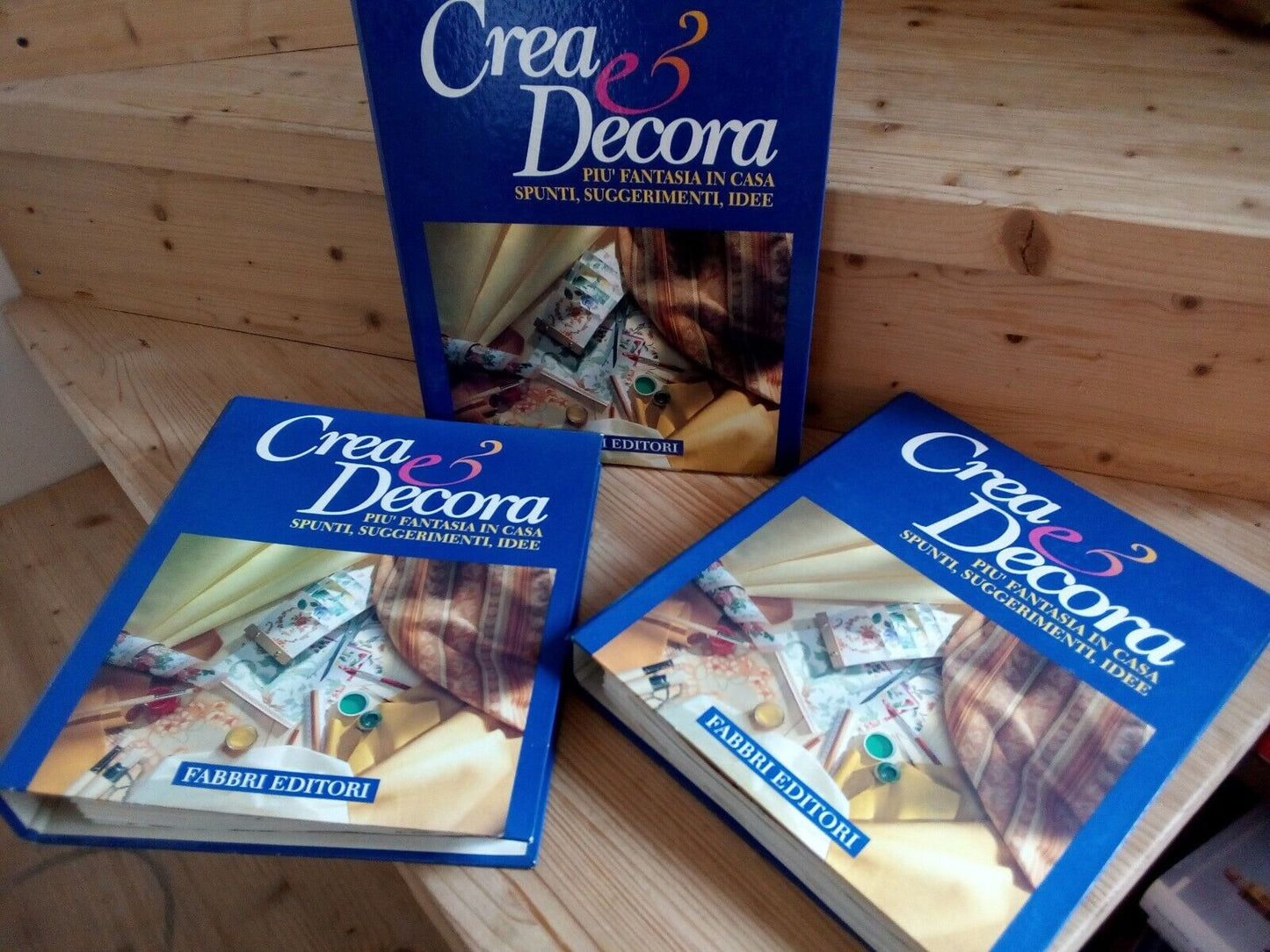 Crea E Decora Più Fantasia In Casa Fabbri 3 Raccoglitori Più Fascicoli - Fabbri