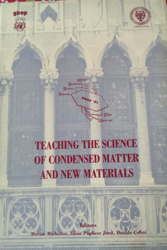 Teaching The Science Of Condensed Matter and New Materials - Girep