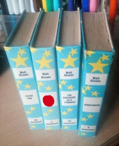 Biancaneve, Peter Pan, Zio Paperone alle piramidi, Collana La stella D'oro - 3 libri - Walt Disney