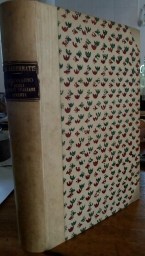 Dizionario Artisti Italiani Viventi, Gubernatis, 1889