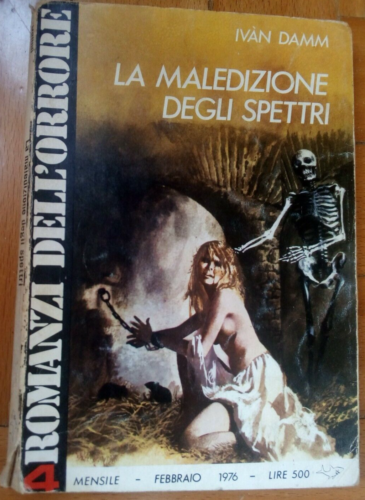 La maledizione degli spettri - Ivan Damm - mensile horror febbraio 1976