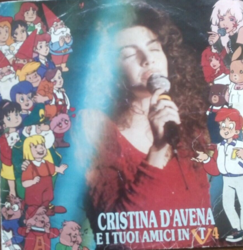 33 giri Cristina d'Avena, e i tuoi amici in TV - 4