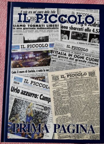 Il Piccolo, prima pagina. Fabio Amodeo