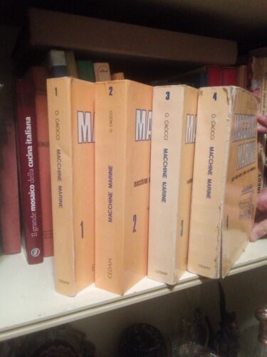 Macchine marine, 4 volumi Cedam, Caocci