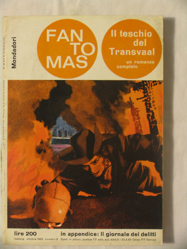 Il teschio del Transvaal. Fantomas.. Mondadori