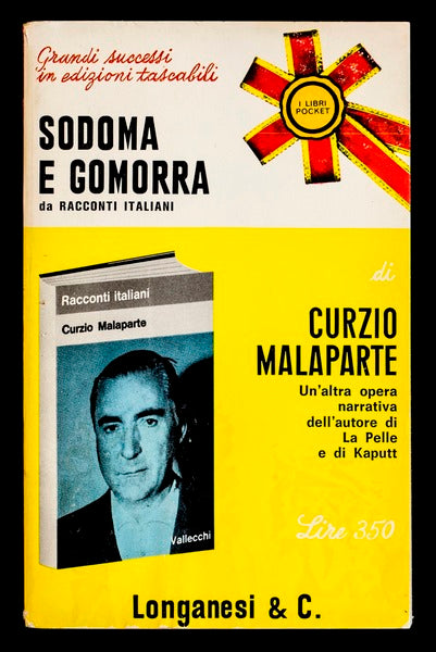 Sodoma e Gomorra. Curzio Malaparte. Longanesi