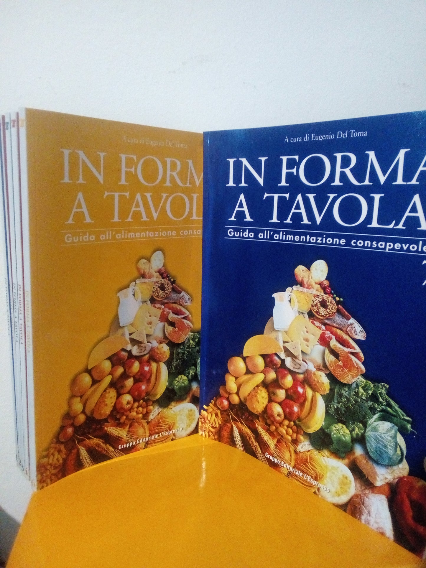 In forma a tavola. Guida all’alimentazione consapevole. 7 volumi. Eugenio Del Toma