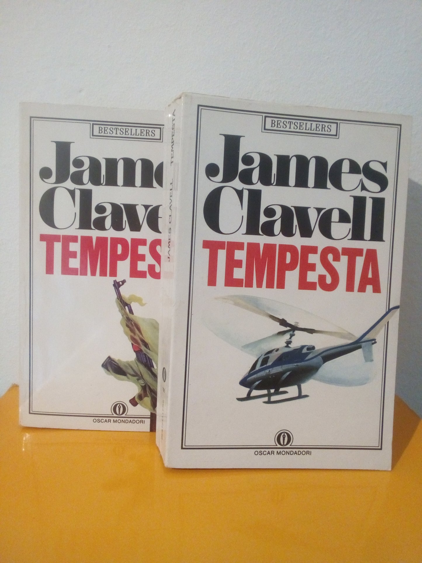 Tempesta. James Clavell. 2 volumi. Mondadori